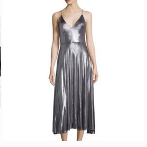 Halston Heritage Silver Dress